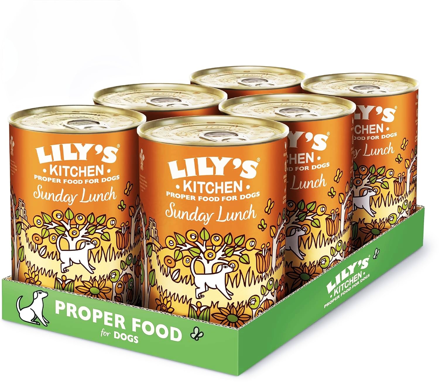 Lily's Kitchen Sunday Lunch Wet Dog Food Box 6x400G
