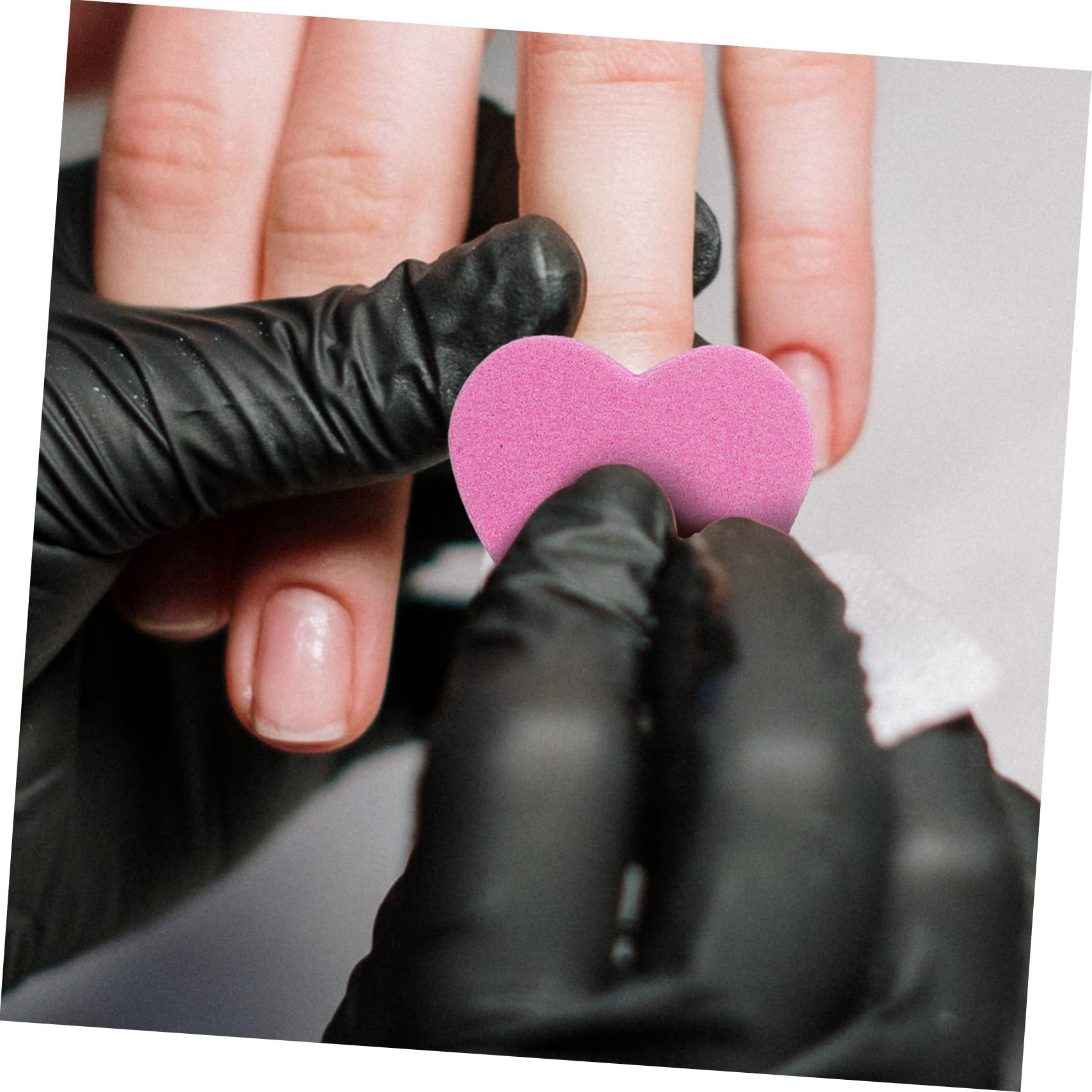 FRCOLOR 5 Set Di Blocchi Lucidanti Per Unghie Lime Per Unghie Multifunzione Per Unghie Acriliche Finte E Naturali Adatte Per Manicure E Pedicure 50 Pezzi*5