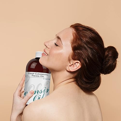 Miniatura 4 de Dr Joe Lab Aceite limpiador facial profundo para la cara - Hidrata, hidrata y restaura - Aceite limpiador para pieles grasas y piel seca - El