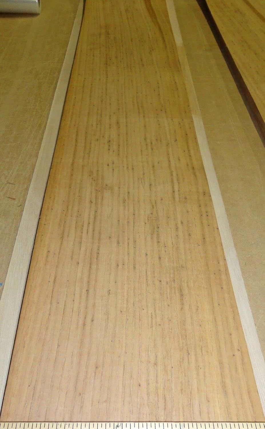 Wormy Chestnut Wood Veneer 8.25" x 47" raw no Backing 1/32" Thickness A Grade