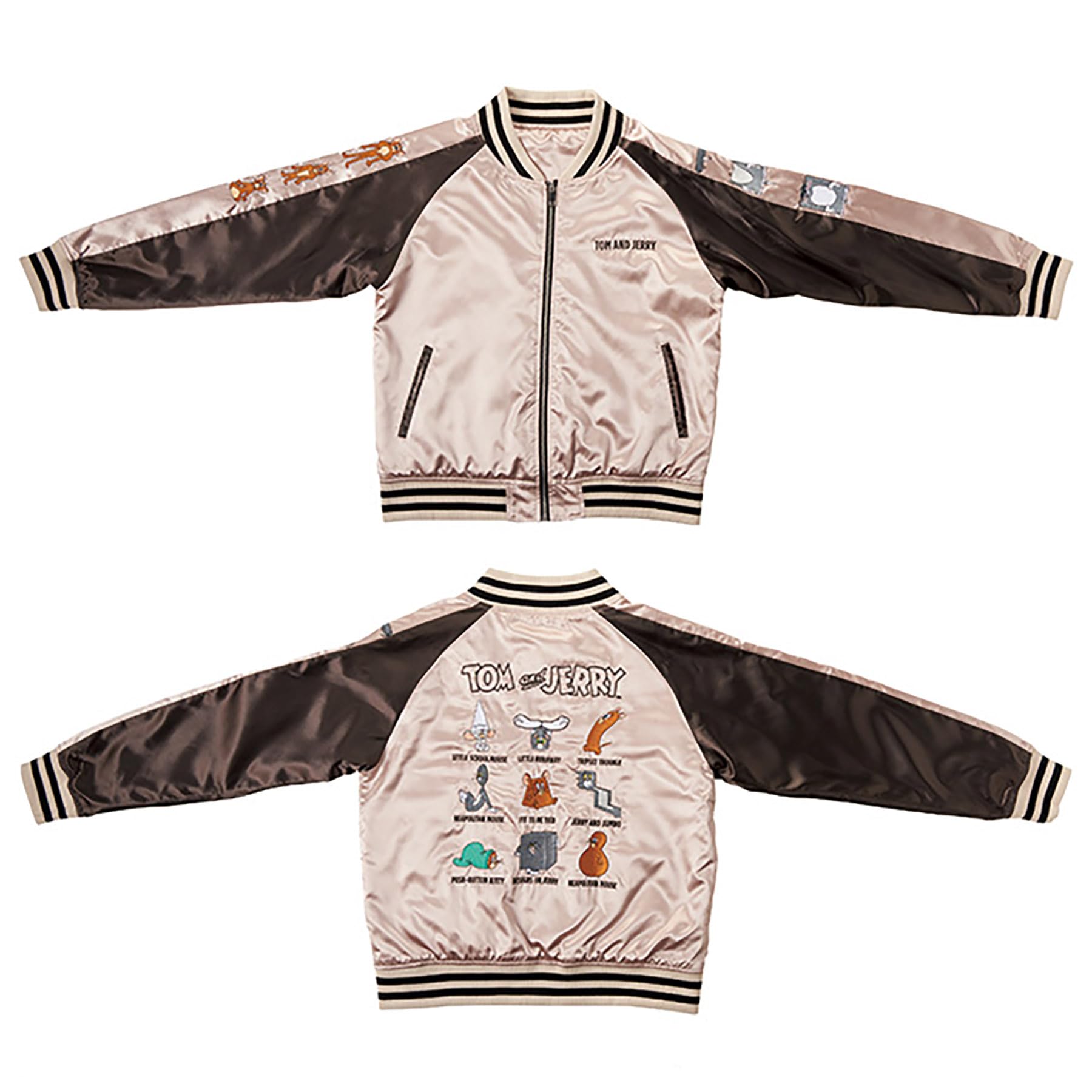 Amazon.co.jp: [丸眞] スカジャン(L) ファニースタイル トムとジェリー 