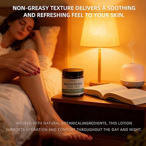 Miniatura 6 de Nerve Cream, Neuropathy Lotion with Arnica, Daily Nourishment for Health, Suitable for Knee, Lumbar, Neck, Hand and Foot -3.5OZ Organics Cream - 1Pcs