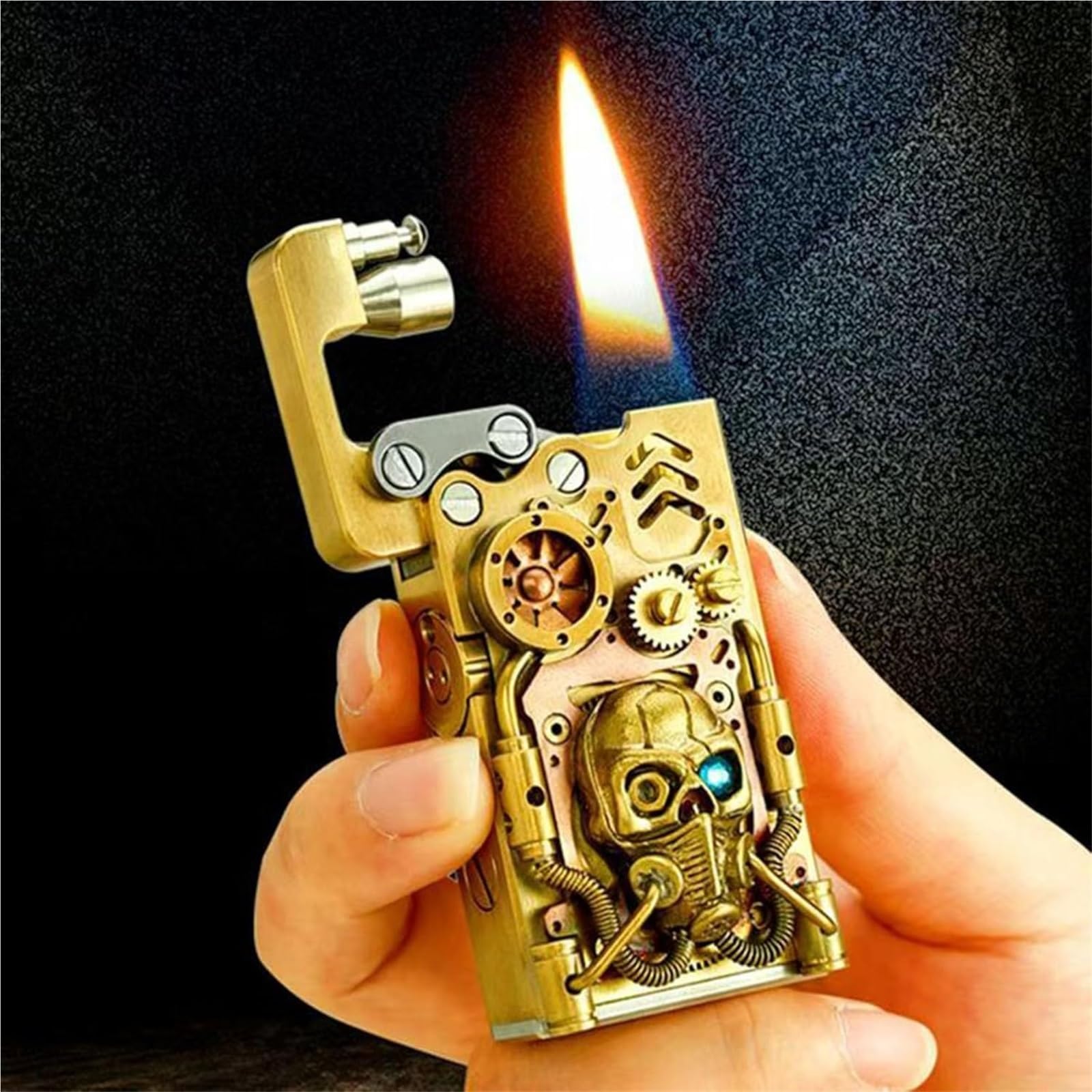 Encendedor de queroseno con encendido automático para uso exterior sin fallos por el viento