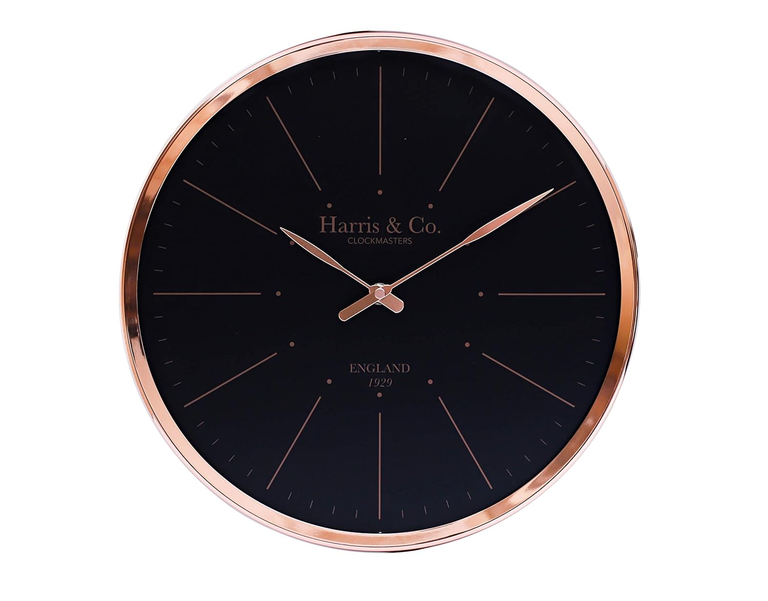 Buy HARRIS & CO. CLOCKMASTERS Premium Luxury Metal Silent Sweep