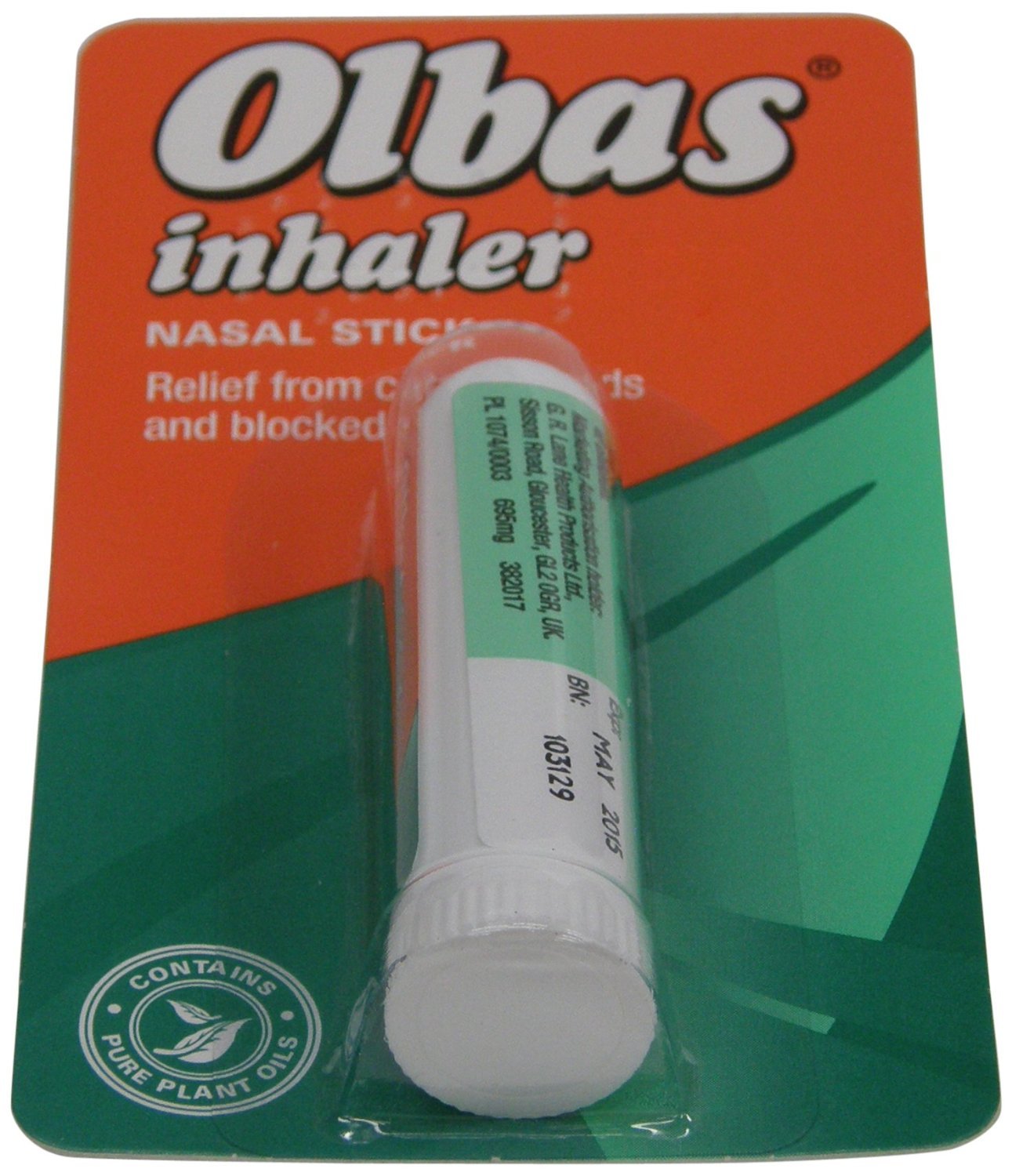 Olbas Inhaler Nasal Stick 695mg - Pack of 6