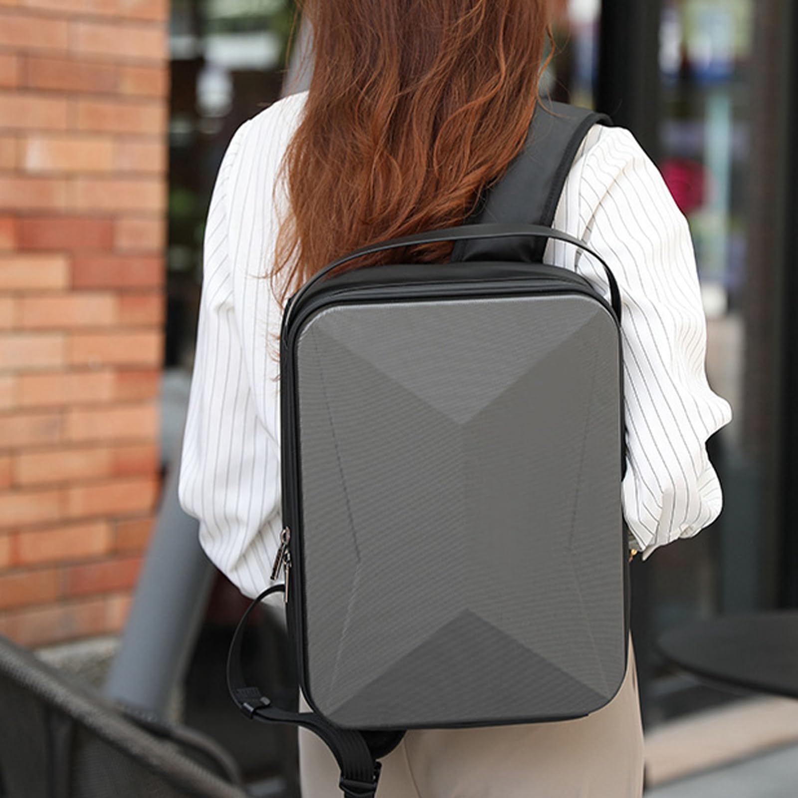 Zaino rigido con custodia rigida multiscomparto per custodia per droni Custodia impermeabile antiurto per borsa da viaggio