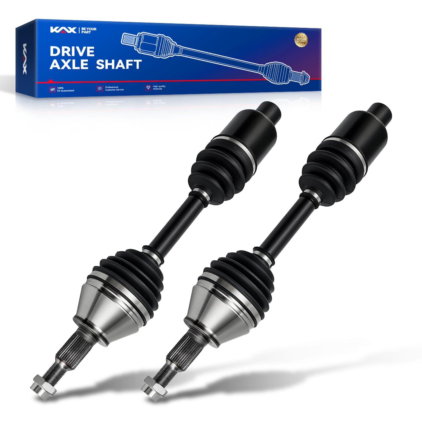 KAX CV Axle Front Driver and Passenger Side for Ram 1500