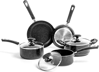 8 Piece Pots and Pans Set Non