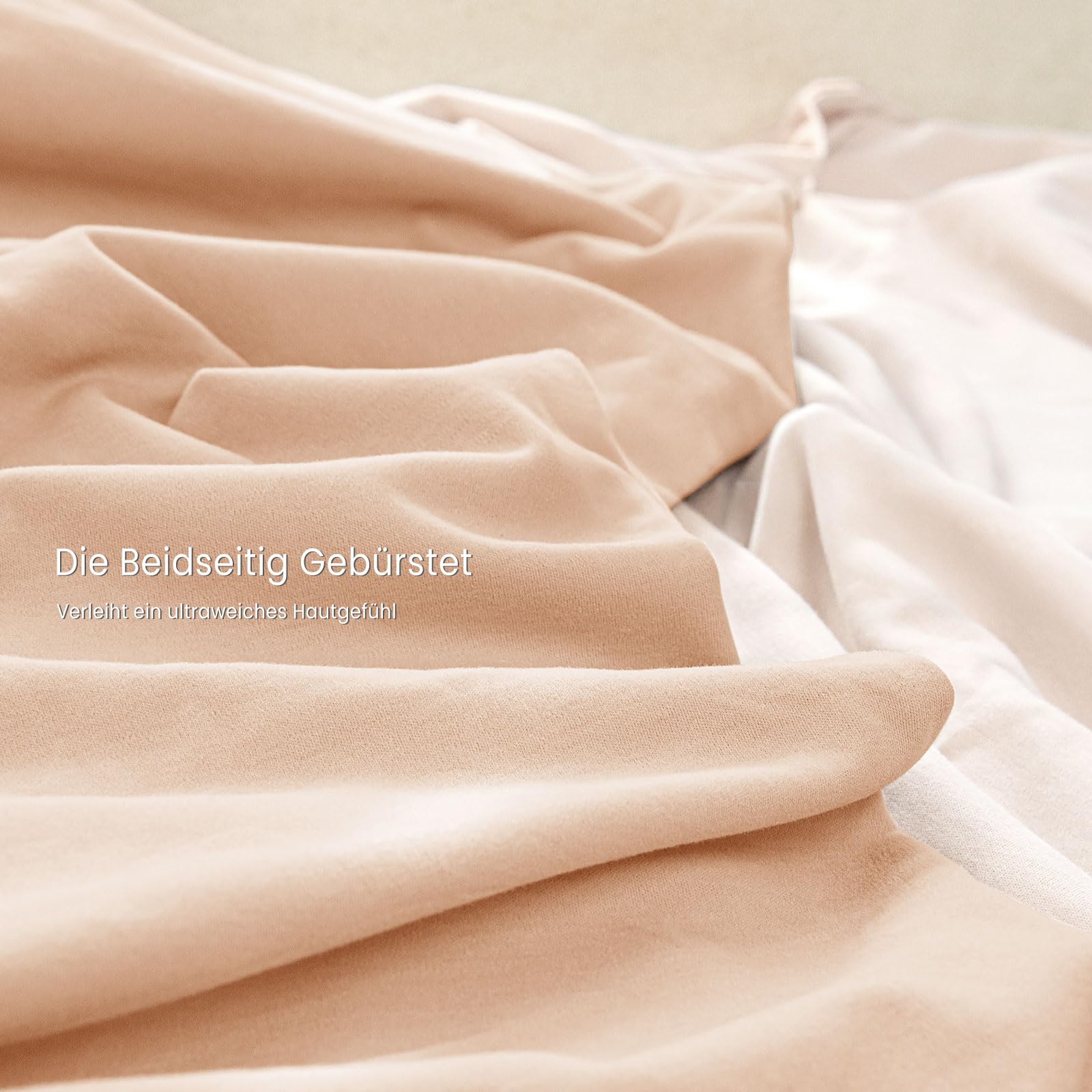 lulumoon Parure de lit pour enfant 100 x 135 : housse de couette 100 x 135 cm + taie d'oreiller 40 x 60 cm - Certifié Oeko-TEX 100 % coton - Parure de lit en jersey de qualité supérieure douce et