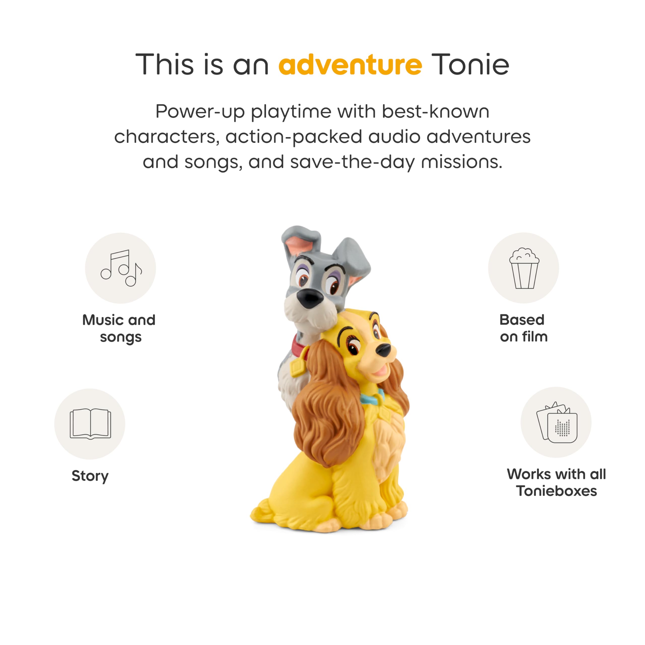 Amazon.co.jp: ディズニーのトニーズ レディとトランプ オーディオトイ