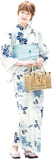 [SOUBIEN] 苏维恩 浴衣 3件套 分体式 新二部式浴衣 floro 女士 (浴衣/半宽带/平织)
