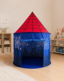 Kids Pop-up Play Tent, Portable Tent for Boys & Girls, Indoor Playhouse | For ages 3-8. Roomy 39" × 53" play space. Lightweight & Easy to set-up. Great for pretend play, reading & quiet time