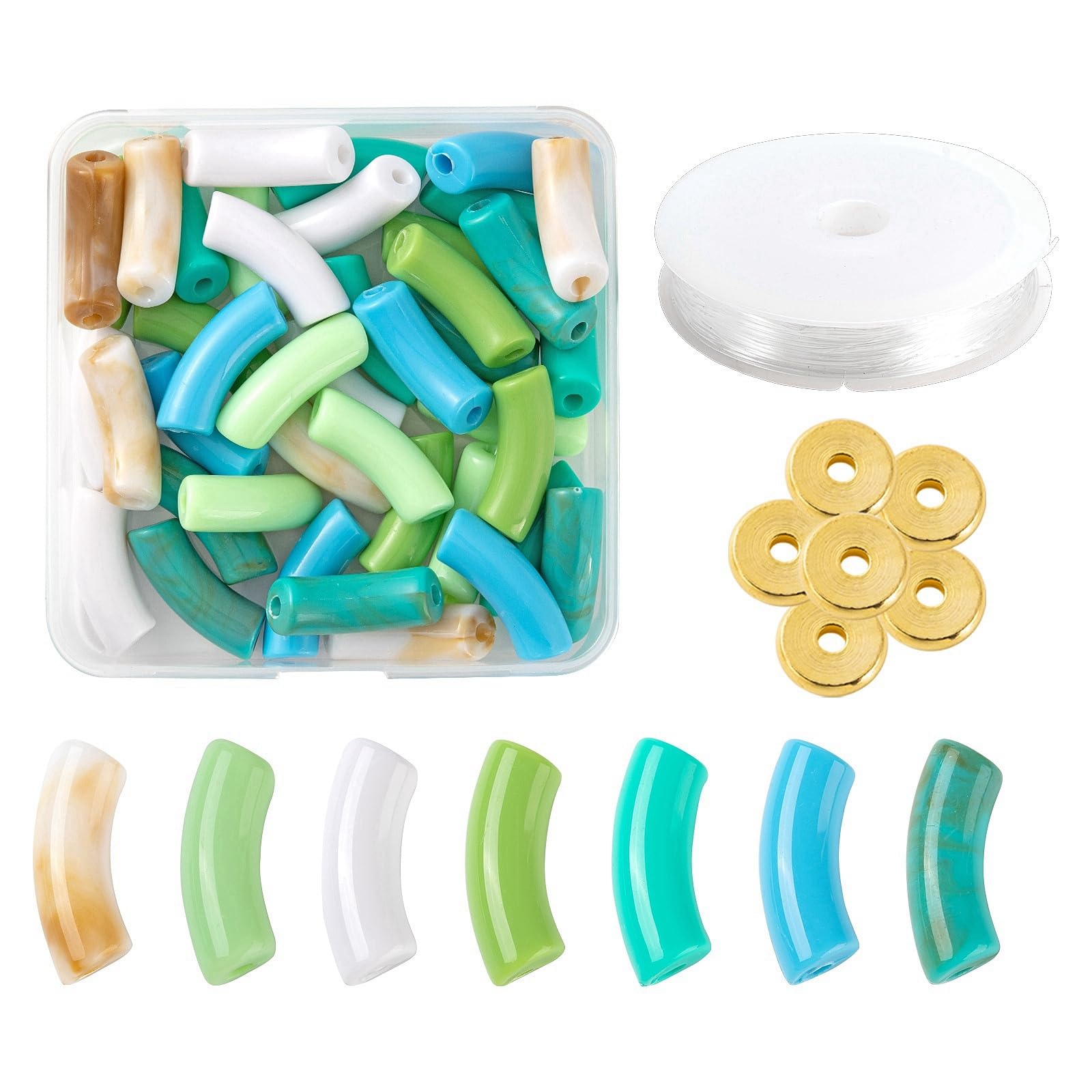 Craftdady Cordon En Nylon Tressé Pour Perlage, Nœuds Chinois, Macramé Pour La Fabrication De Bracelets, Colliers, Bijoux - Bois Massif (97 M X 0,5 Mm