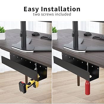 Under Dek Cable Management Tray 16.5 Turdy Metal Power Trip Holder
