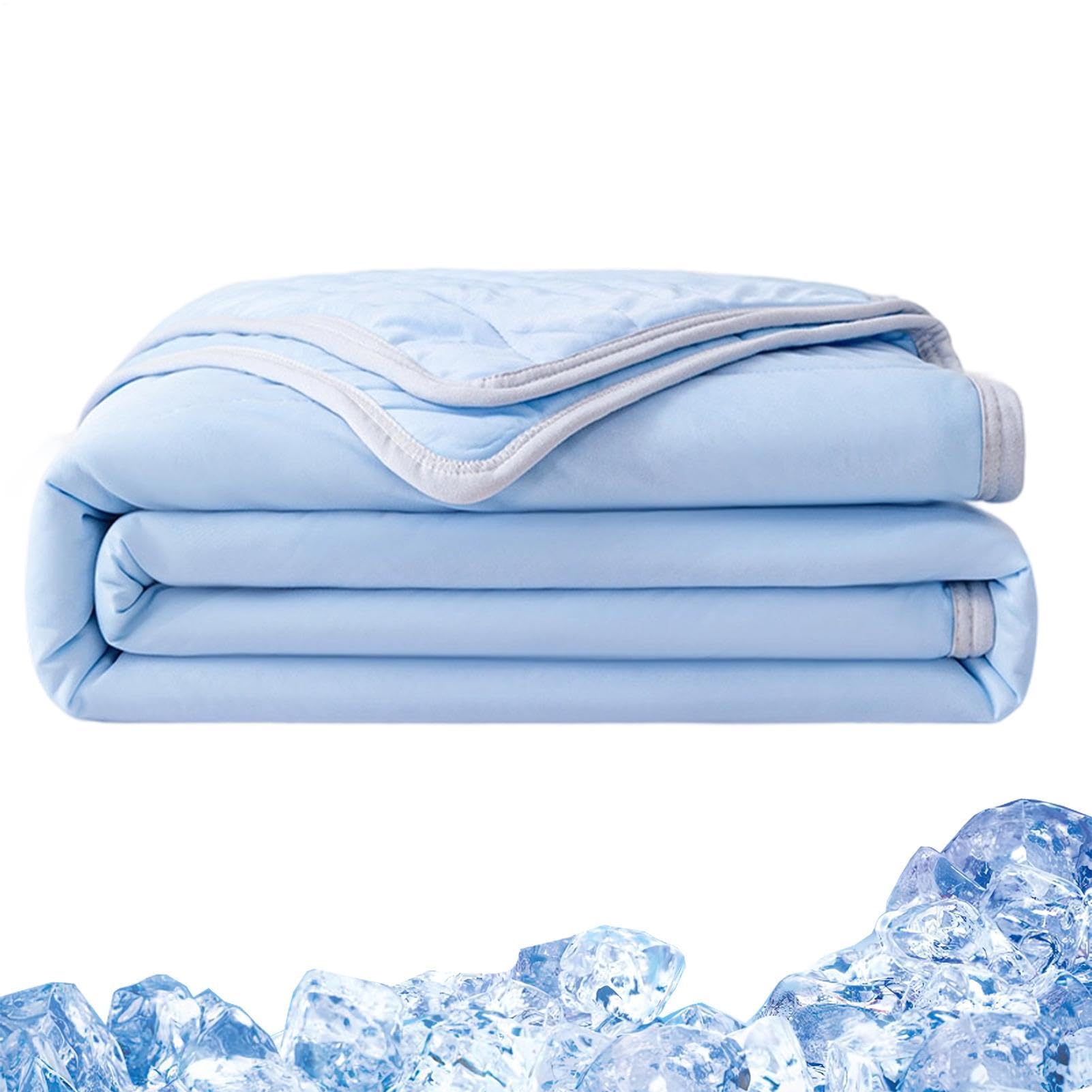 Couverture rafraîchissante de voyage double face pour dormir au frais en camping