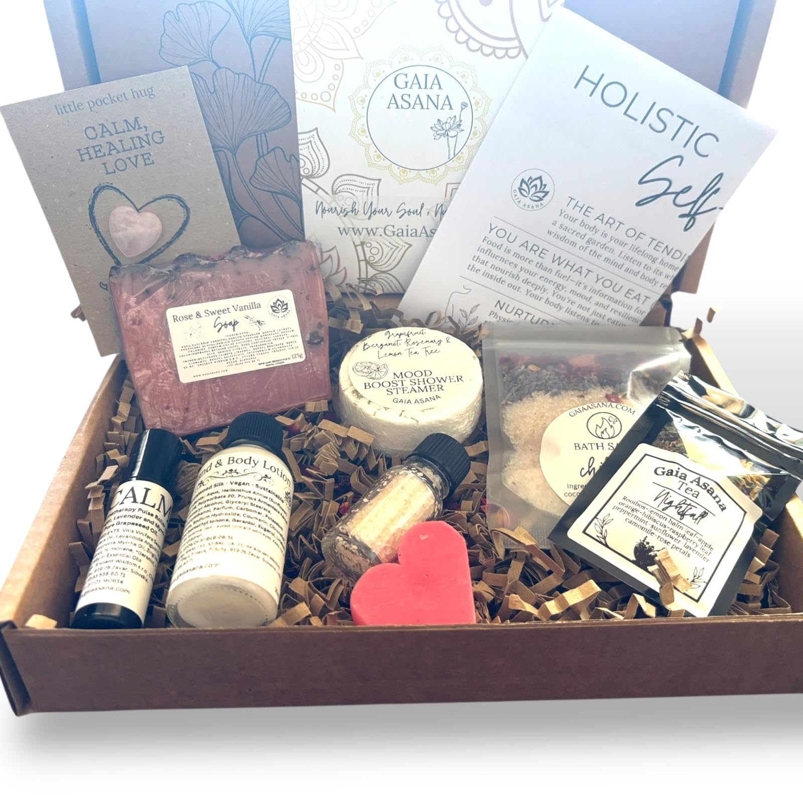 Self Care Gift Box, Mental Health Care Package for Anxiety Stress Relief & Relaxation, Wellness & Encouragement Gift Set