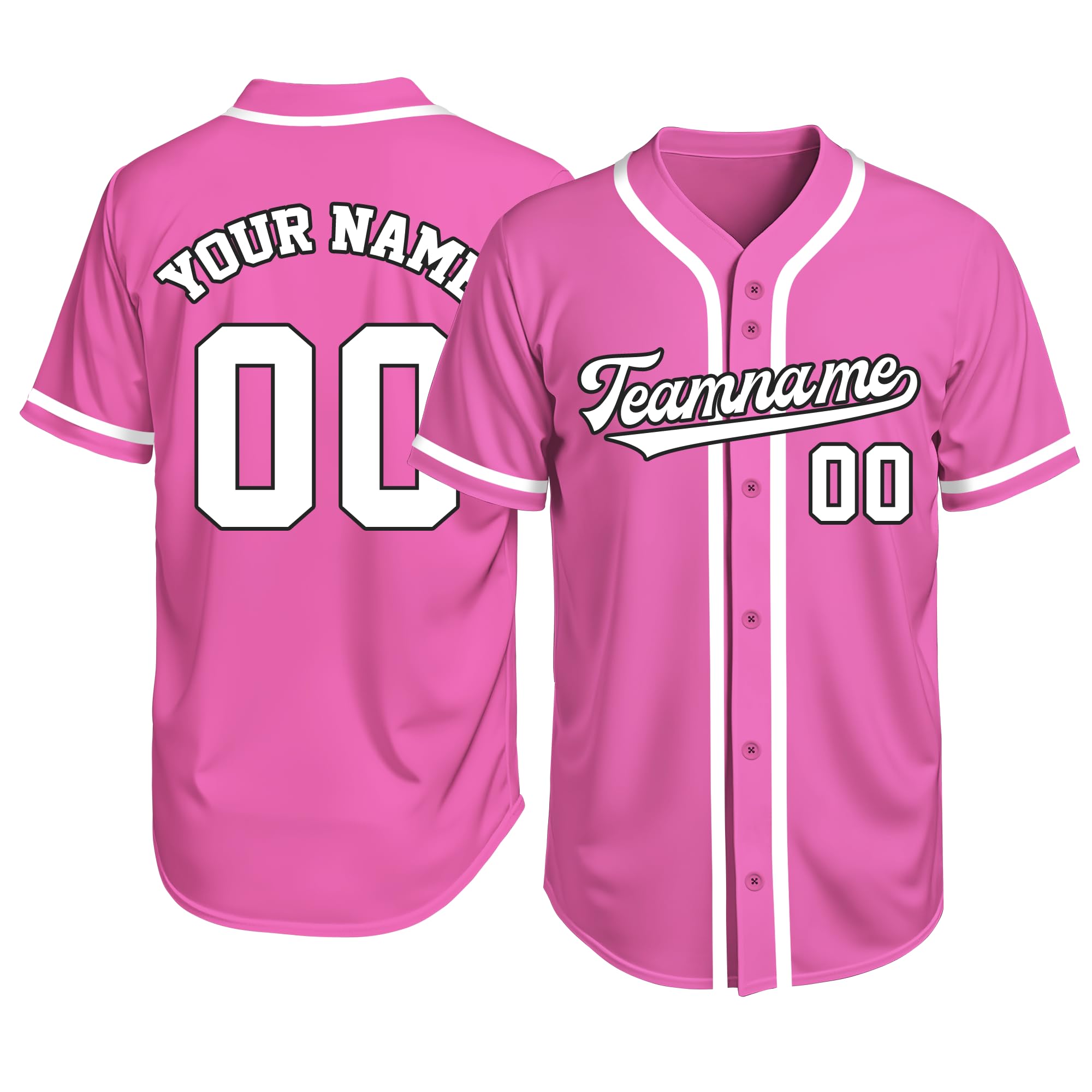 Custom Baseball Jersey Personalized Stitched or Printed Name Number Baseball Shirt Sports Uniform Gifts for Men Women Youth