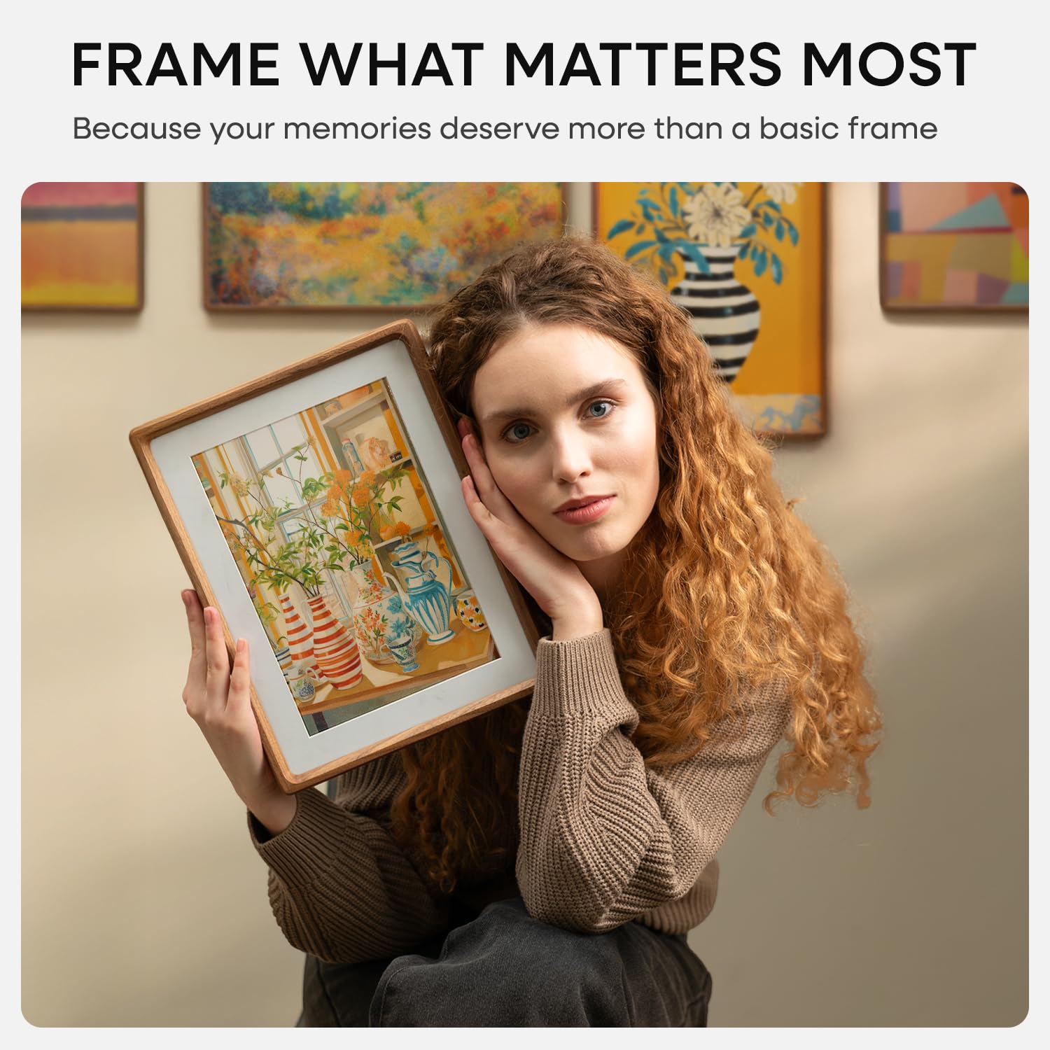 Amazon.com - Homeforia 4x6 Mortise&Tenon Walnut Picture Frame, 3x5