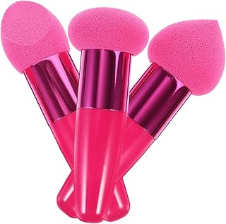 Rose Pink Makeup Puff Pen Set 3pcs Accesorios...