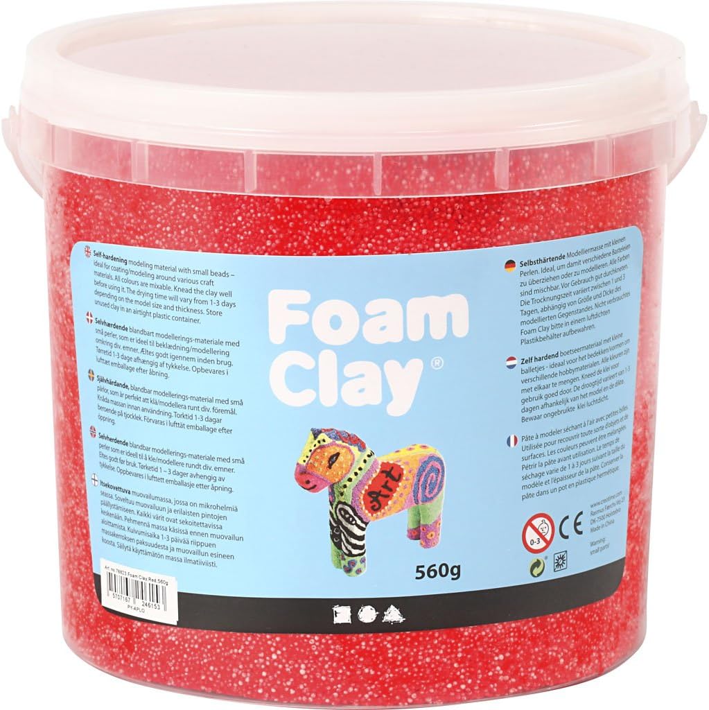 Foam Clay®, red, 560g