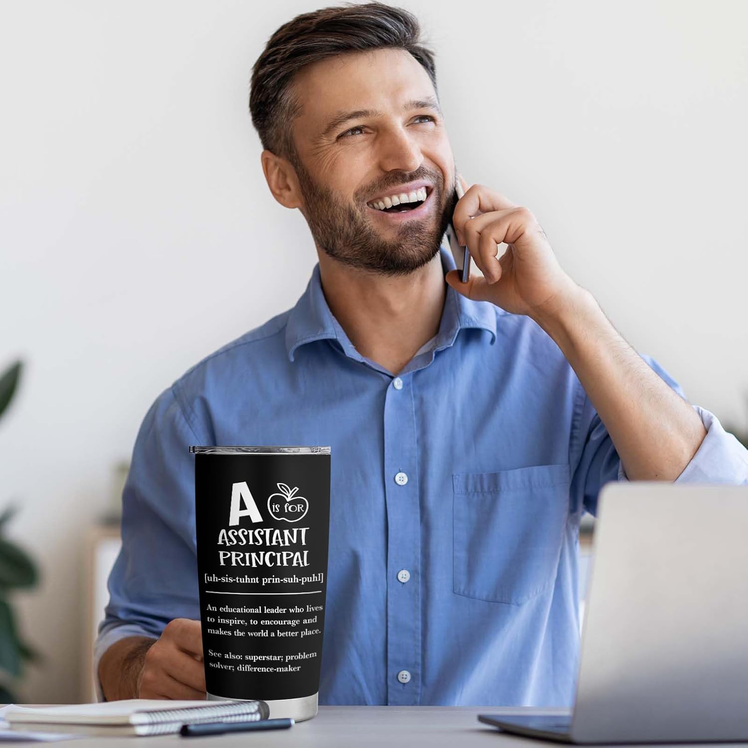 Assistant Principal Gifts, Assistant principal Appreciation gifts, Assistant Principal Tumbler 20oz, Best Gift for Assistant Principal Day, Teacher Appreciation Day, Birthday, Retirement - Image 7