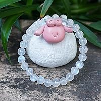 Vista 12 de Paquete único de pulseras de piedras preciosas puras..