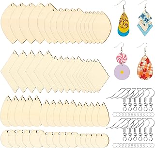 120 Pieces Sublimation Earring Blanks Kit