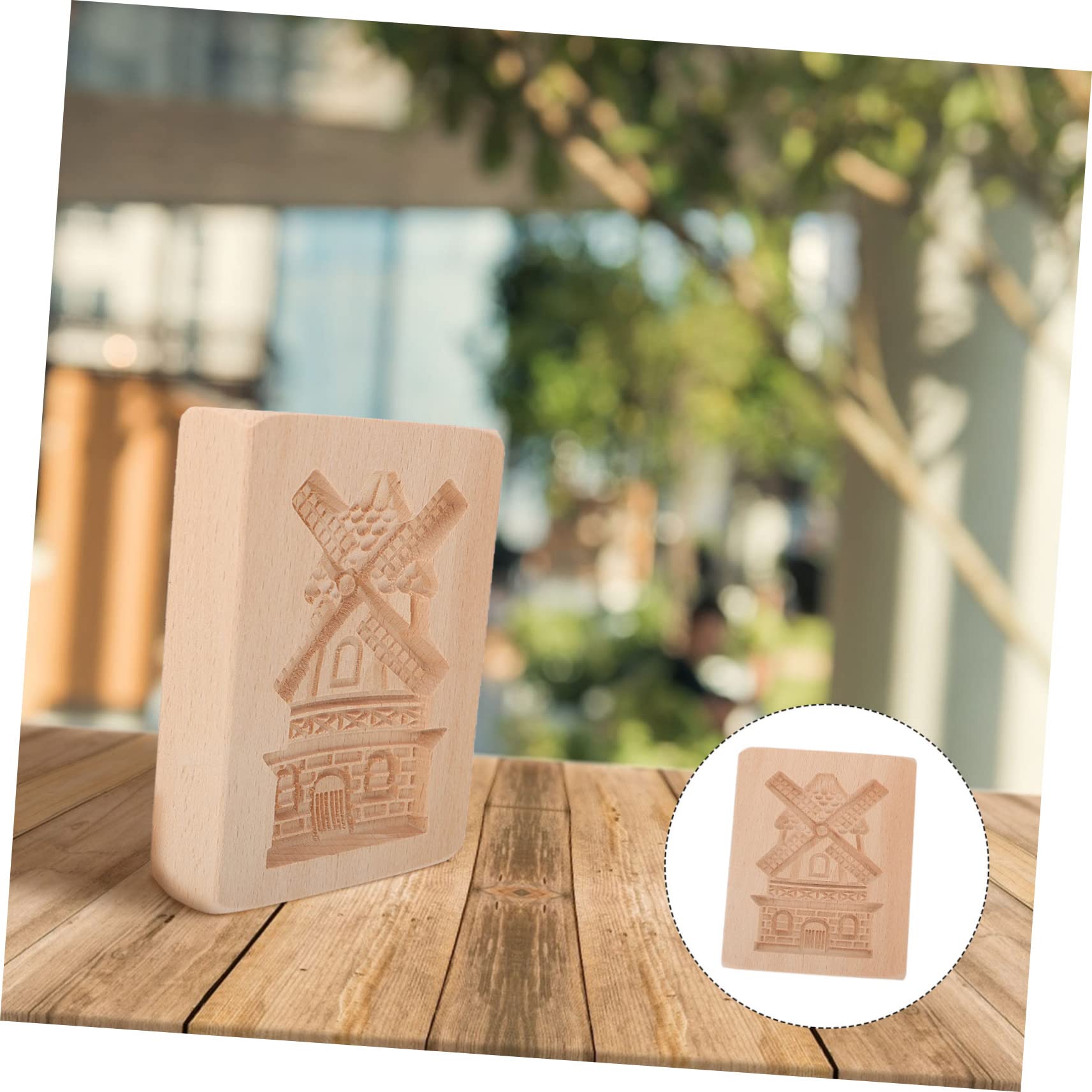 3 Piezas Cortador De Galletas De Madera Sello De La Impresora Precioso Molde Para Galletas Dulce De Chocolate Molde De Gofrado De Galletas Herramienta Para Hornear Mini Galletas