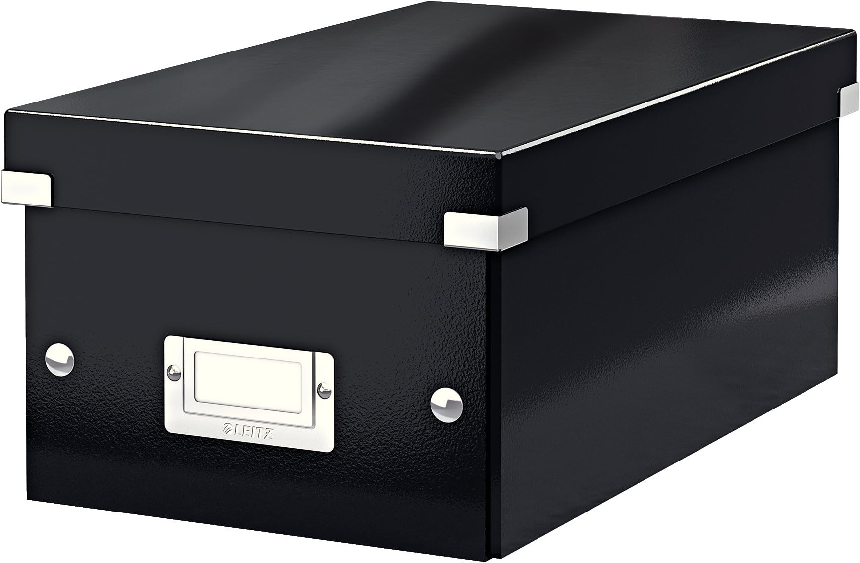 DVD Storage Box, Black, Click and Store Range, 60420095