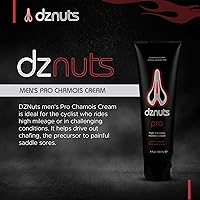 Vista 4 de dznuts Men's Pro Chamois Cream, Anti -Chafing Cream for Saddle Sores, Chafing, Rubbing, Inner Thighs Friction for Cyclists, Runners, Triathletes