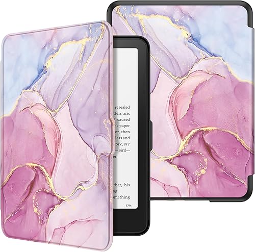 Miniatura 30 de Fintie Funda para Kindle Paperwhite de 7" (12ª generación, 2024) y Kindle Colorsoft Signature Edition - Funda protectora de piel sintética delgada