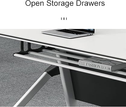 Conference Room Table, Foldable Meeting Tables, Flip Top Mobile Training Table, Modern Breakroom Table for Office Conference Room(Large)