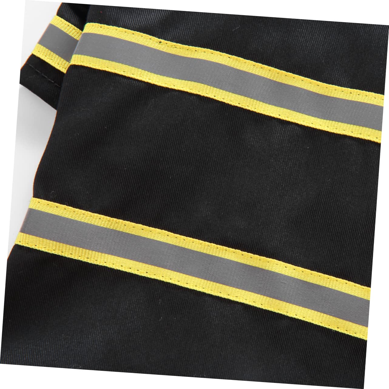 BESPORTBLE 3sets Costume Da Vigile Del Per Animali Domestici Abbigliamento Trasformato Per Cane e Gatto s Nero Per Feste e Eventi Speciali Materiale Confortevole e Superiore