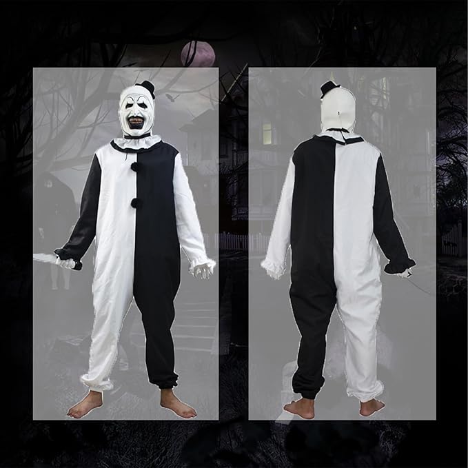 Killer Clowns Cosplay Costume for Horror Movies