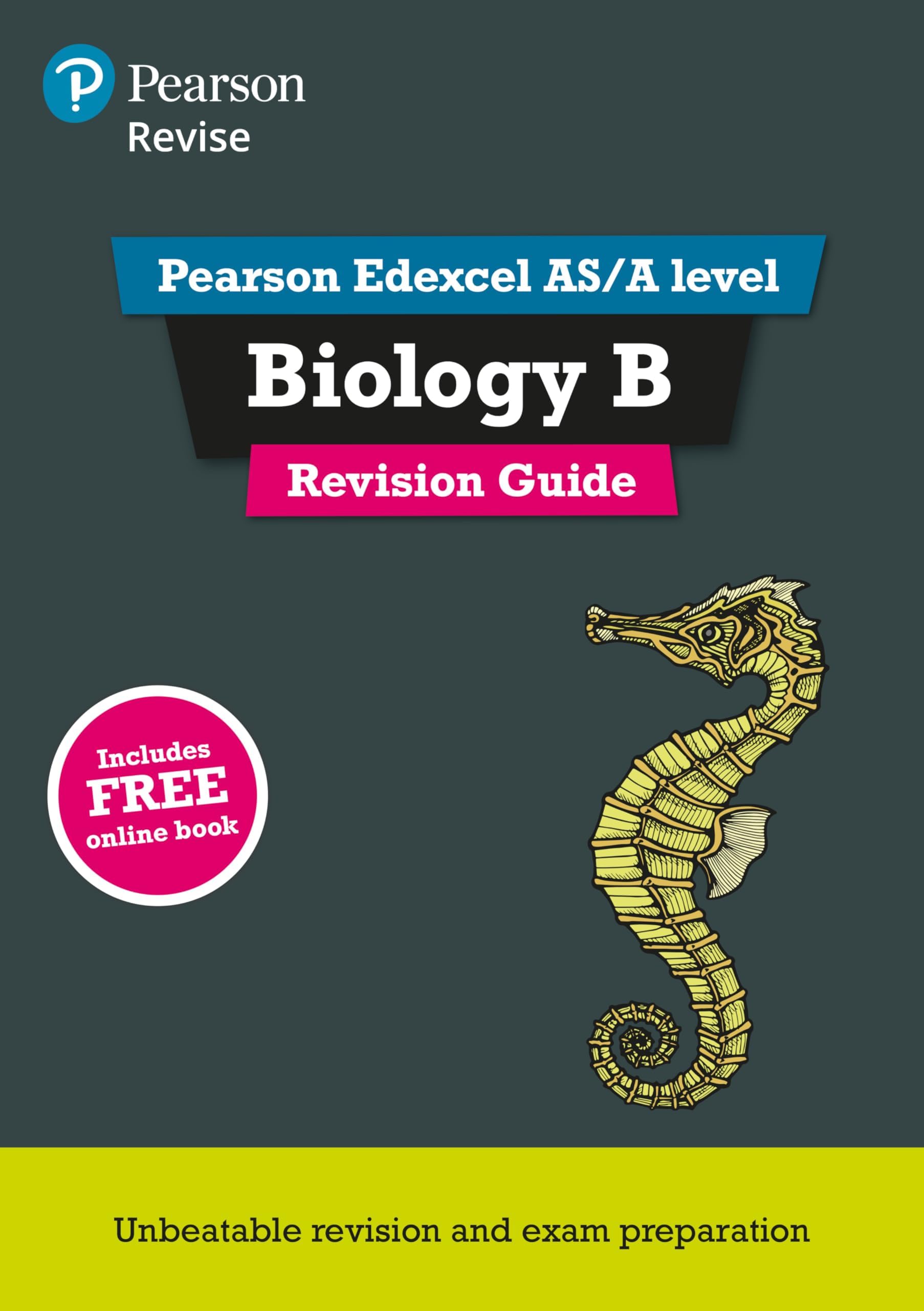 Pearson REVISE Edexcel AS/A Level Biology Revision Guide incl. online revision - for 2026, 2027 exams