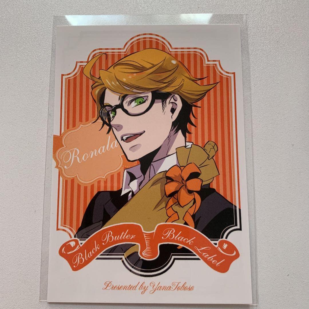 Amazon.co.jp: 黒執事 ブロマイド ロナルド・ノックス 死神 : おもちゃ