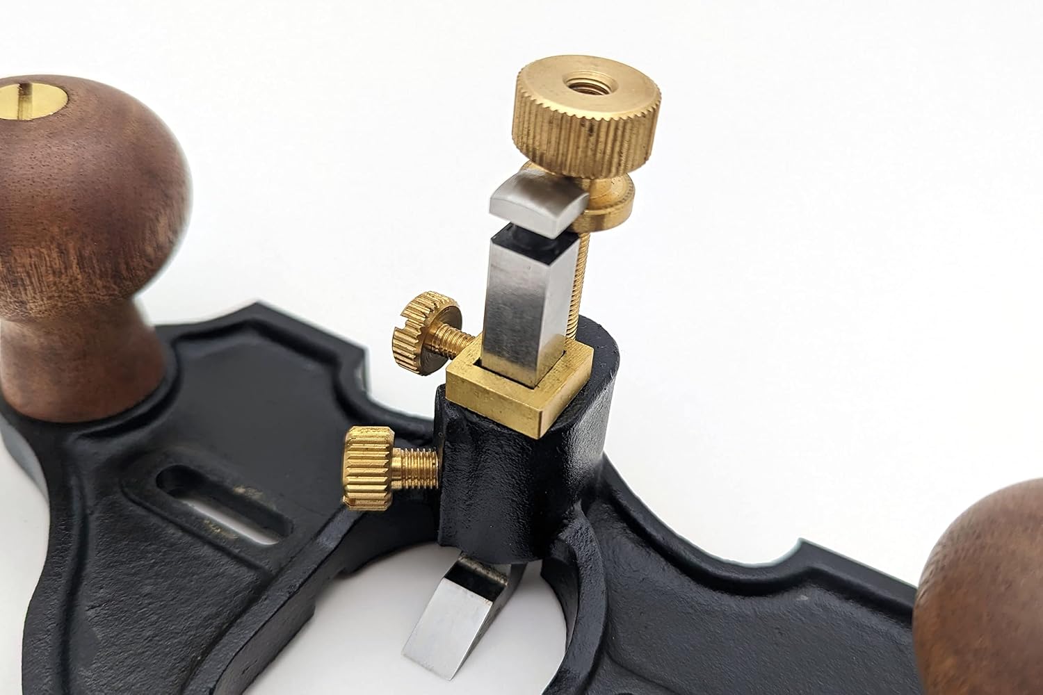Taytools 777077 Number 71 Full SIze Router Plane, Closed Throat, 3/8” Square Cutter, Ductile Cast Iron Body