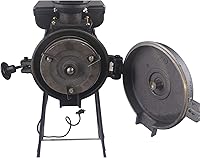 Vista 6 de Molinillo de maíz eléctrico de granos, máquina de molinillo de maíz comercial de 2200 W, máquina de molinillo de maíz de arroz resistente, avena