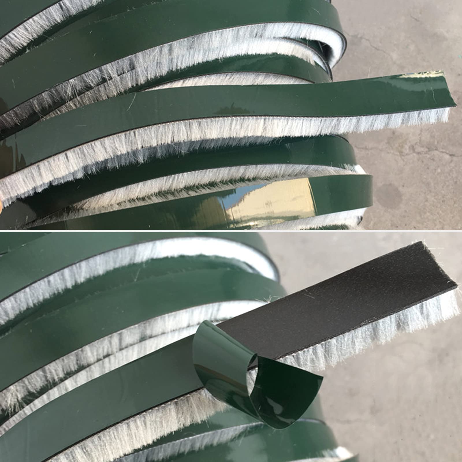Cinta autoadhesiva para sellar puertas y ventanas, resistente al viento, al polvo, para puertas correderas, ventanas y armarios, 10 m (gris, 30 x 10 mm)
