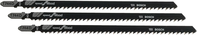 T744D3 3 piezas 6 pulg. Velocidad de 7 TPI para hojas de sierra caladora con mango en T para madera, 7'' 6 TPI - 3 piezas
