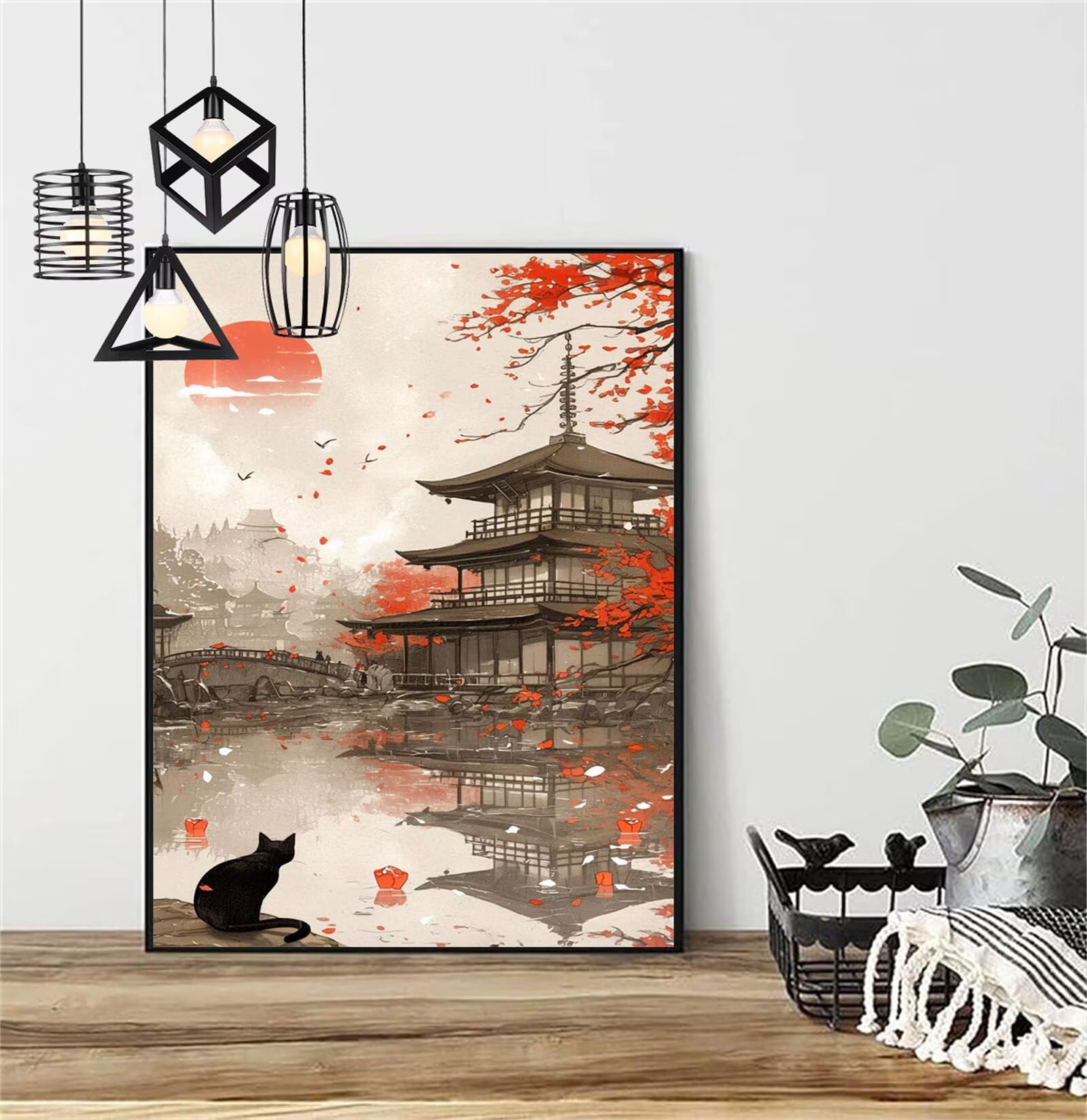 Diamentowe malowanie kot diamentowy obraz dzieci 100x150 cm 2025 diament malarstwo Japonia, DIY diamentowe rysunki ścieg krzyżykowy rzemiosło dla dorosłych, obraz diamentowy dekoracja domu prezenty