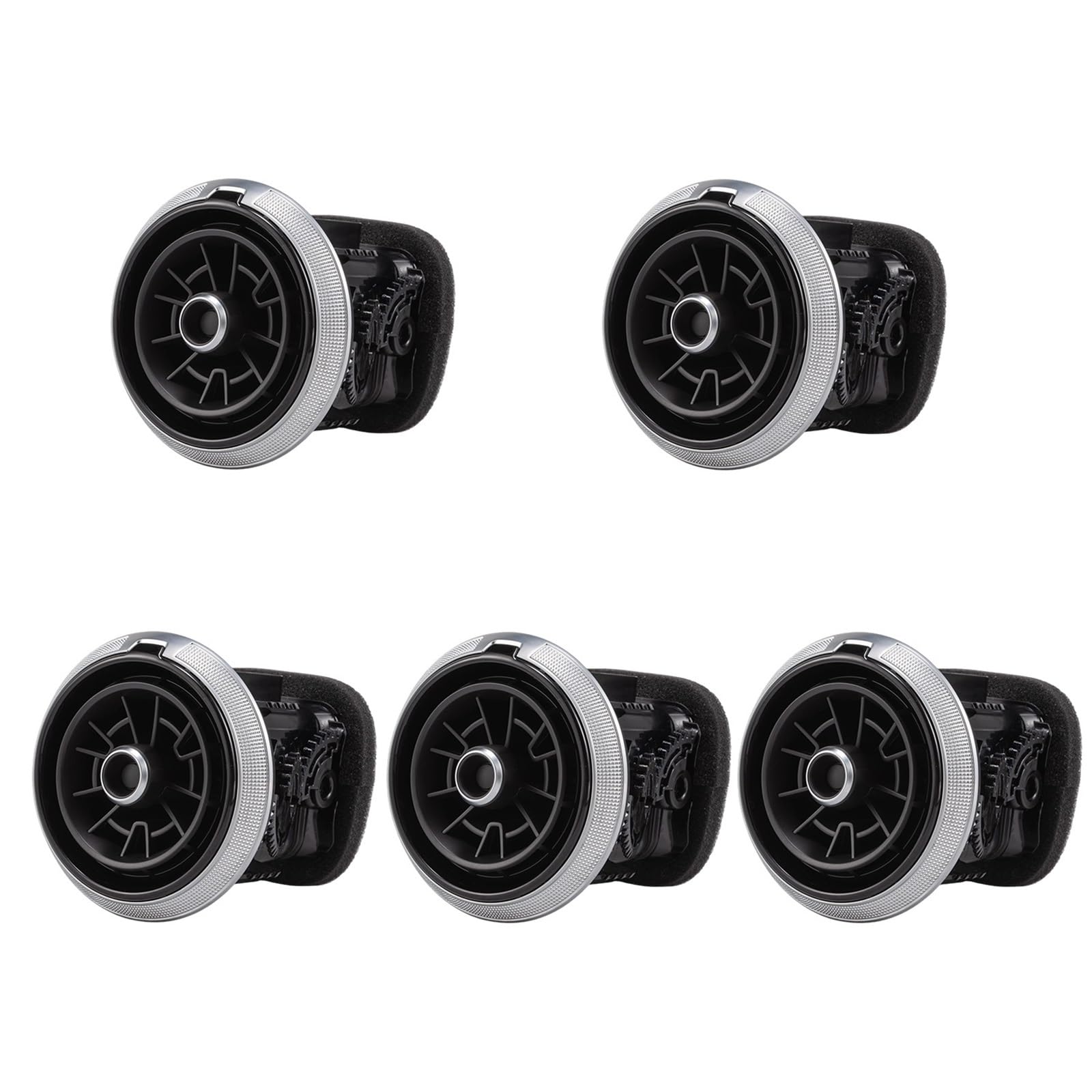AC Vent 81A820901B Dashboard Air Condition Vent Fit For AUDI A3 S3 RS3 Sportback 8V 2017-2021(5 Pcs)