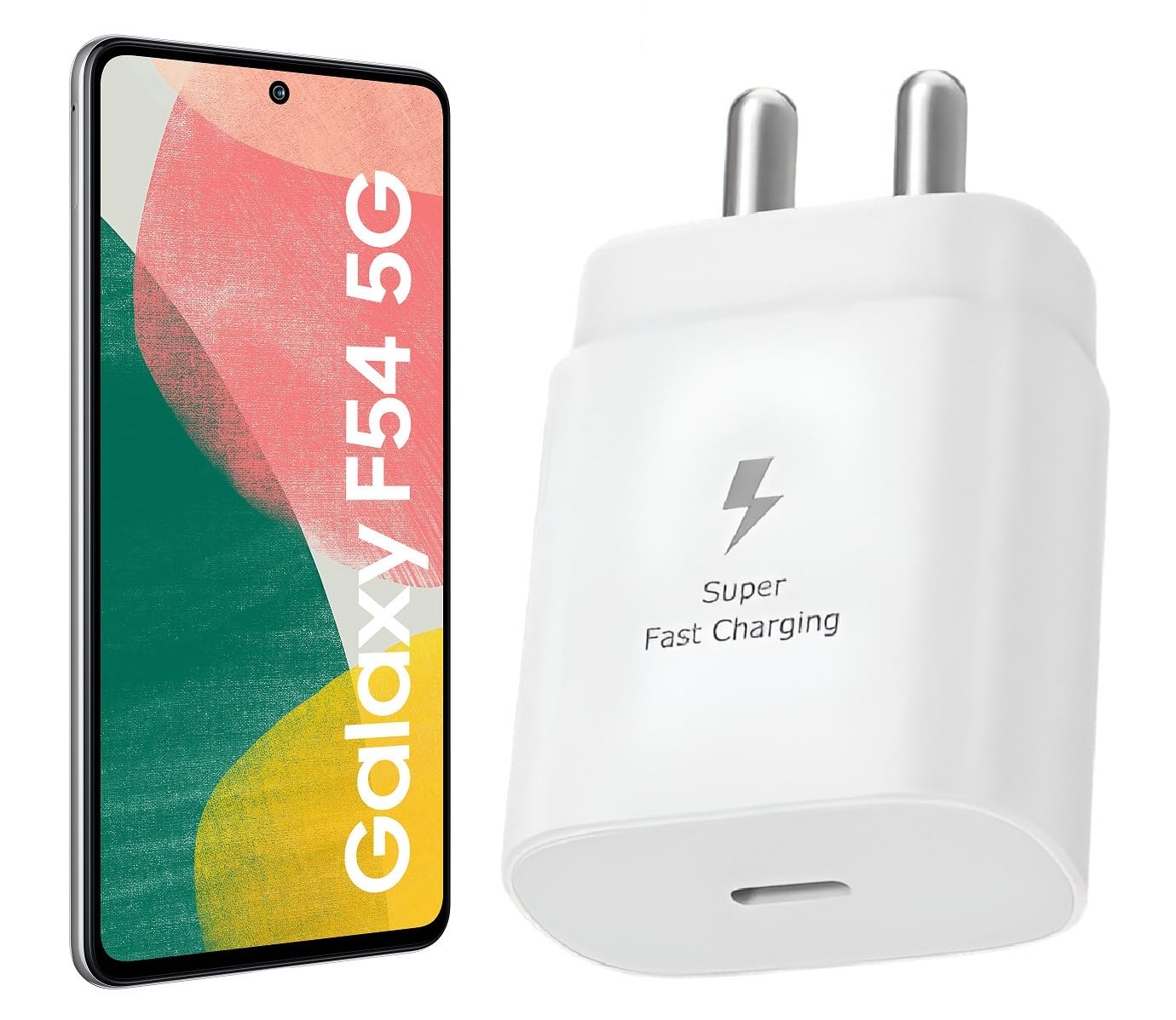 Samsung 25W USB C Super Fast Charger Adapter Compatible with Samsung Galaxy F54 5G Cellular Phone Type C Travel Charging Adaptor for Galaxy M14 5G Galaxy A14 5G Galaxy F14 5G (25 Watt), White (B0D9K9TXW3) Amazon Price History, Amazon Price Tracker