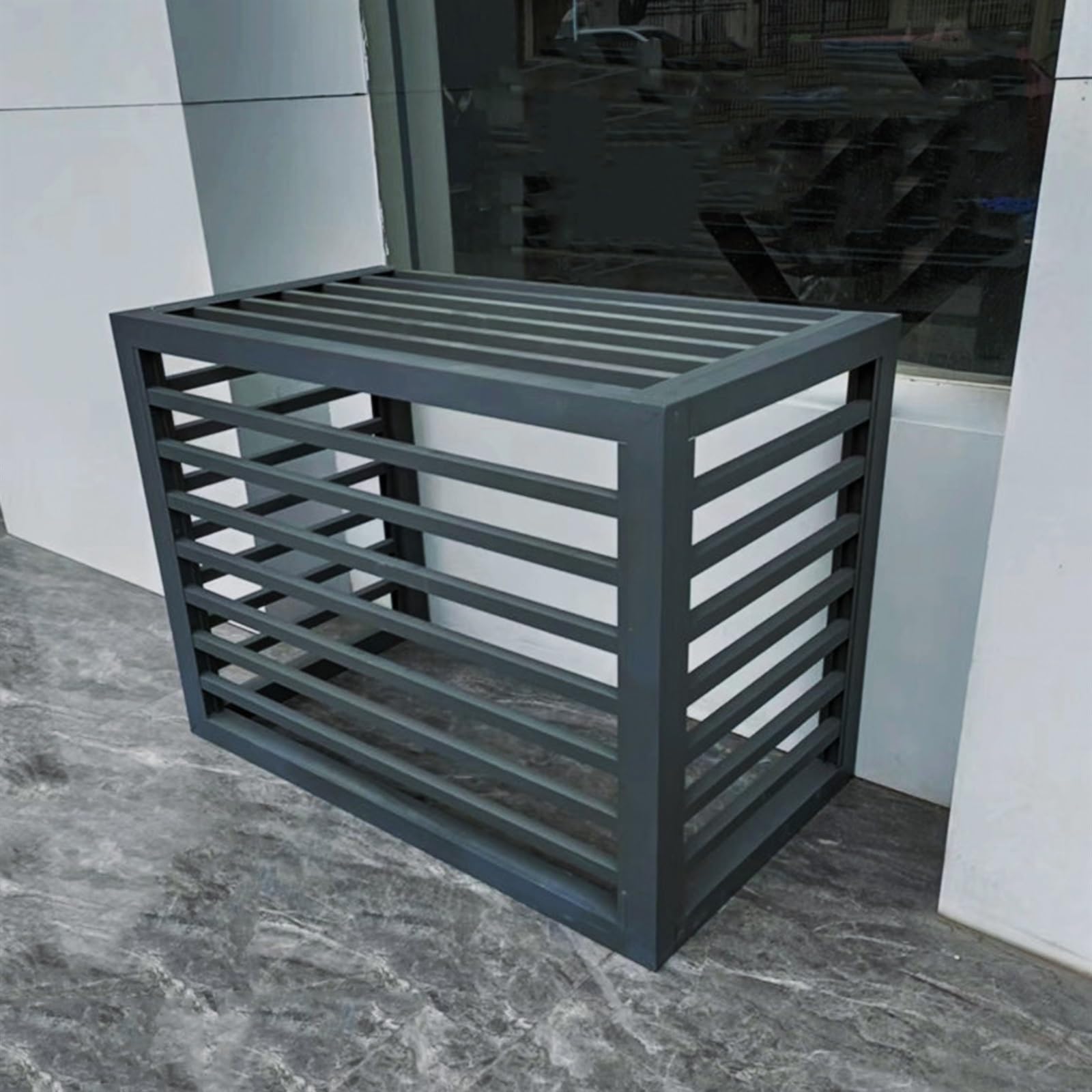 Cubierta de aluminio para aire acondicionado y valla decorativa exterior