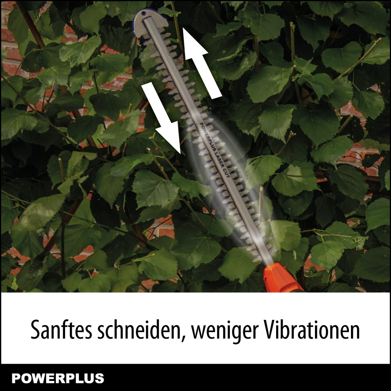 Varo Powerplus Dual Power Akku-Teleskop-Heckenschere POWDPG75380-40 V Akku-Gartenschere, ohne Akku und Ladegerät, 600 mm Klinge und 20 mm Abstand, Gartengeräte für Hecken, Sträucher & Pflanzen