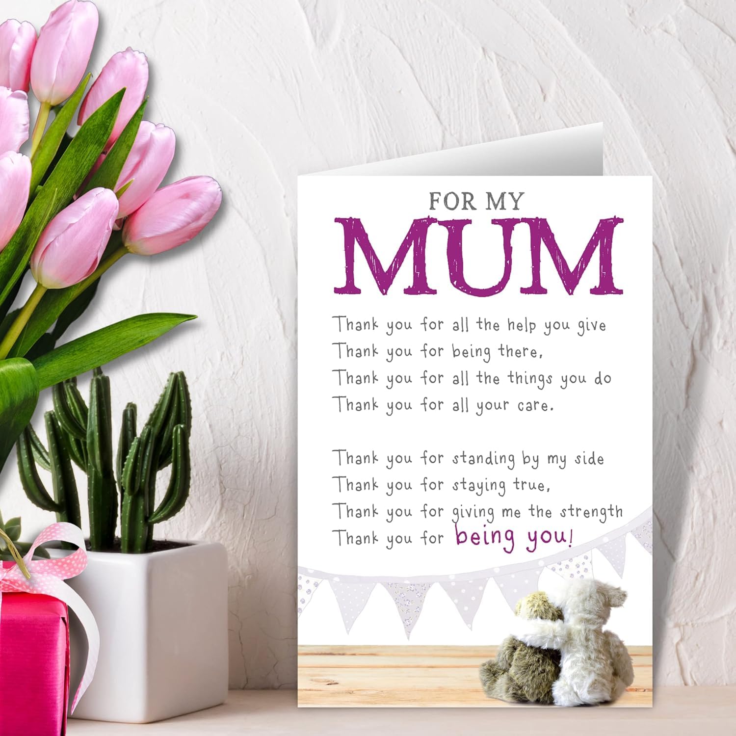 Biglietto Di Auguri Per La Festa Della Mamma Emotional Rescue - 'Jam And Toast, Very Best' - Design Umoristico Britannico, 159x235 Mm, Riciclabile