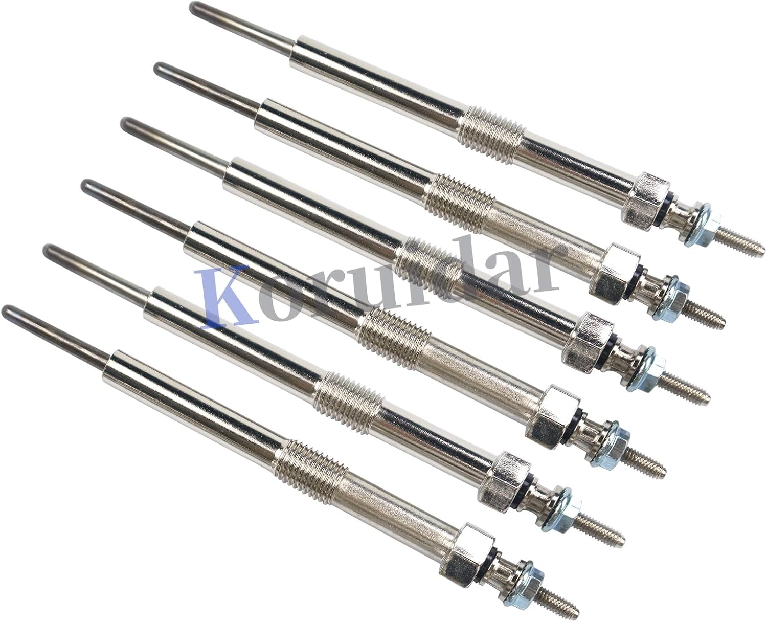 8Pcs 12639701 Diesel Glow Plug Compatible with 2006-2016 Express Silverado and Savana Sierra 8 Cyl 6.6L Diesel Replaces 97364968