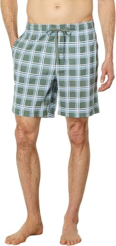 Nautica Pantalón corto de dormir a cuadros para hombre