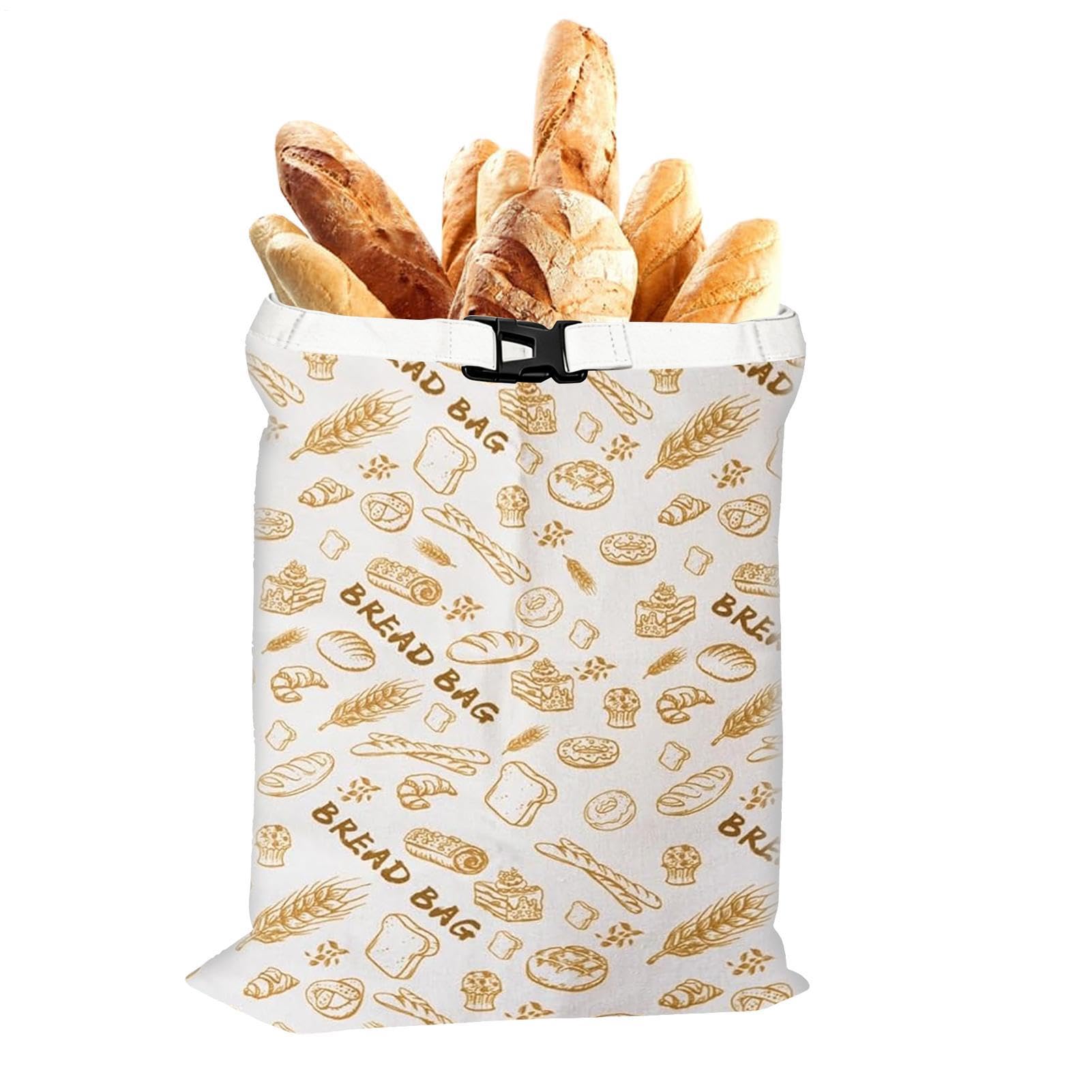 Sacchetti per Pane a Lievitazione Naturale 2 Pezzi Contenitore | Sacchetti Per Pane A Lievitazione Naturale Casa Cucina Quotidiana Cottura Conservazione Alimen