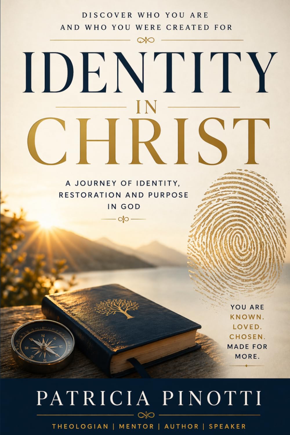 IDENTITY IN CHRIST - A journey of identity restoration and purpose in God: Discover who you are and who you where created for